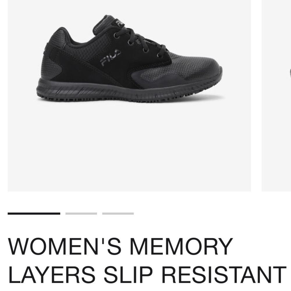 FILA WOMEN'S MEMORY LAYERS SLIP RESISTANT SHOE